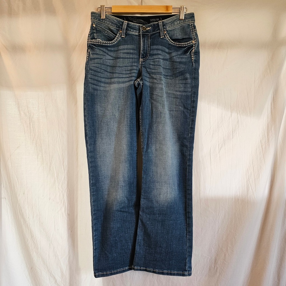 Wrangler‎ Shiloh Ultimate Riding Jeans Medium Wash Womens Bootcut 7x30